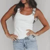 A Western Sense Of Style Buckle Tank