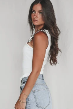 A Western Sense Of Style Buckle Tank