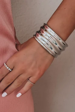 Bold And Beautiful Statement Cuff Bracelet