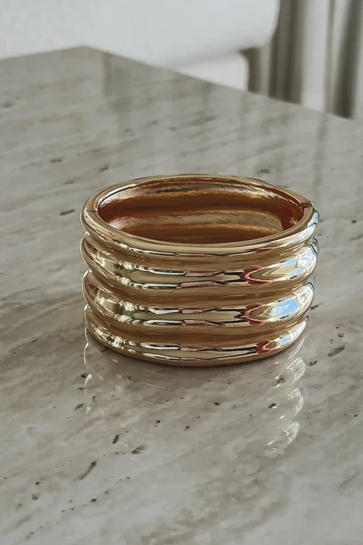 Bold And Beautiful Statement Cuff Bracelet