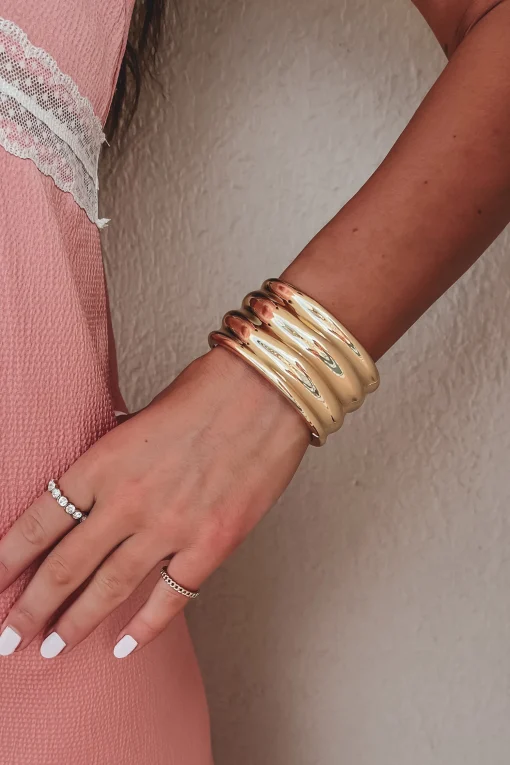 Bold And Beautiful Statement Cuff Bracelet