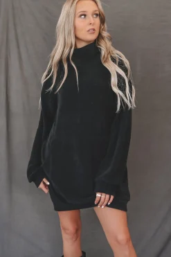 DEAL Sweet Sweet Ribbed Soft Sweater Dress
