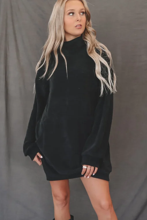 DEAL Sweet Sweet Ribbed Soft Sweater Dress