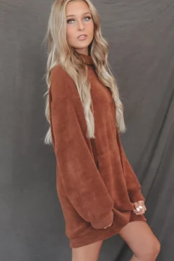 DEAL Sweet Sweet Ribbed Soft Sweater Dress