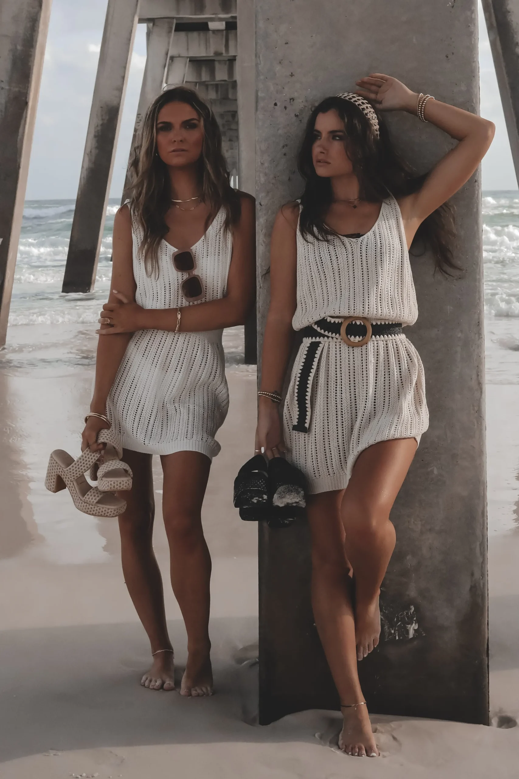 Keep Calm And Relax Cover Up Knit Dress