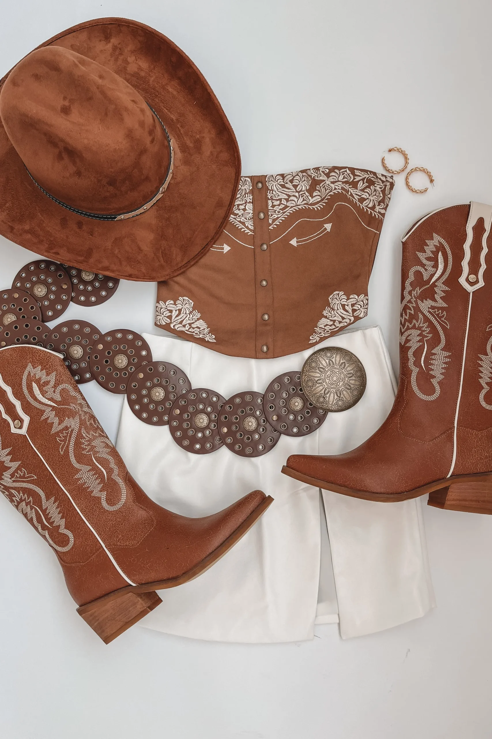 My Skirt Slays Faux White Leather High Slit Mini Skirt