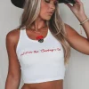 Put It On The Cowboys Tab Graphic Tank