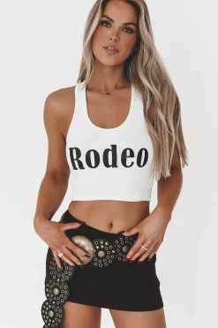 Rodeo Cropped Western Graphic Tank