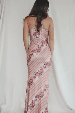 Romance Is In The Air Floral Maxi Dress