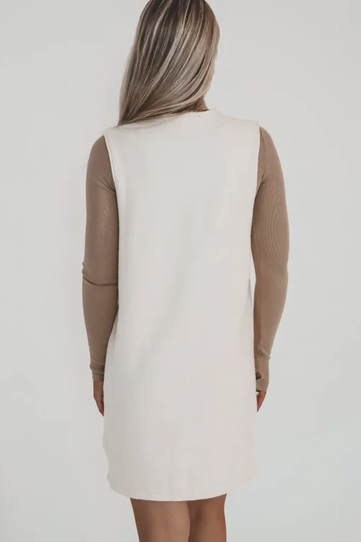 Saw It Had To Have It Sleeveless Sweater Dress