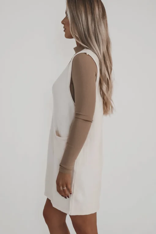 Saw It Had To Have It Sleeveless Sweater Dress