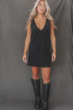 Saw It Had To Have It Sleeveless Sweater Dress