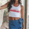 Somebody’s Problem Graphic Tank Top