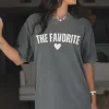 The Favorite Comfort Color Unisex Graphic Tee