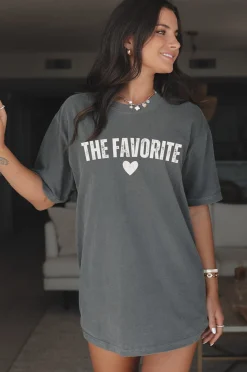 The Favorite Comfort Color Unisex Graphic Tee