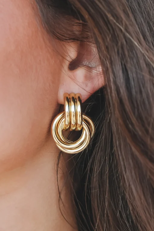 These Earrings Are My Fab Gold Hoop Earrings