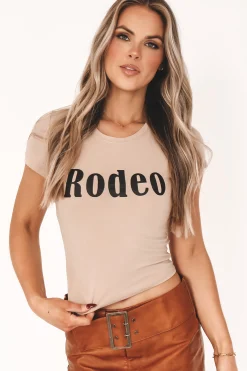 Western Rodeo Graphic Babydoll Tee