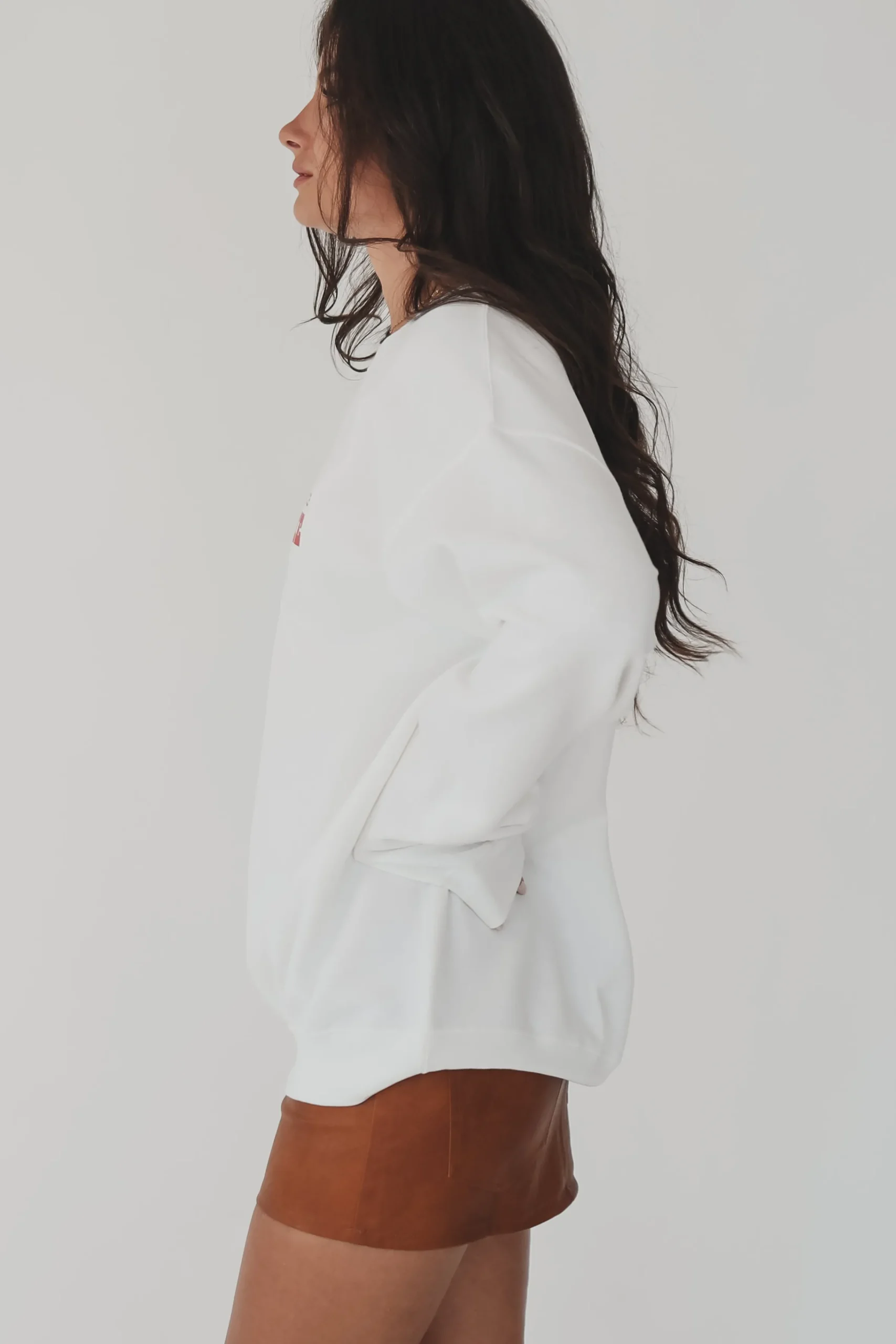 You Look Like You Love Me Graphic Pullover Sweatshirt